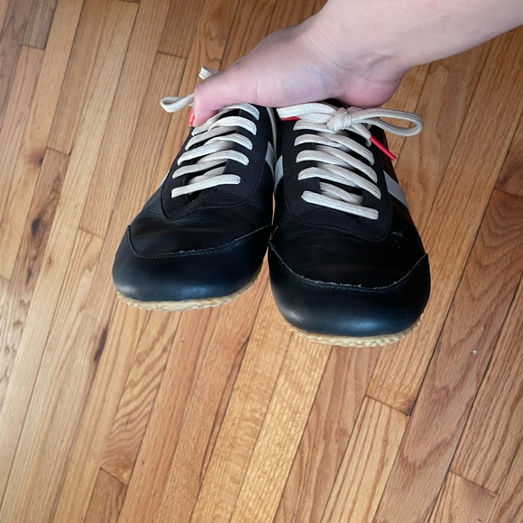 Plae Ecols WP Unisex Leather Waterproof Gum Barefoot Minimalist Summer Black 9 - Picture 11 of 14